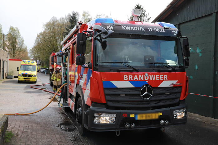 Gemeentewerf decor voor vaardigheidstoetsen