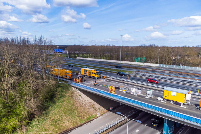 Wekenlange verkeershinder knooppunt Eemnes
