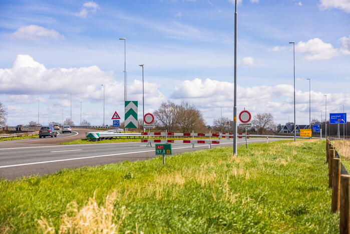 Wekenlange verkeershinder knooppunt Eemnes