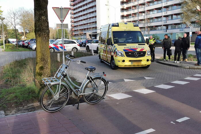 Fietser aangereden op oversteekplaats