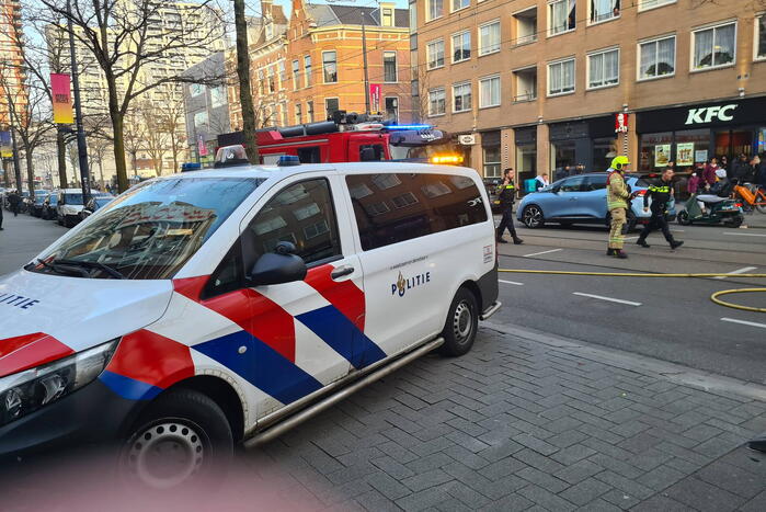 Auto brandt volledig uit