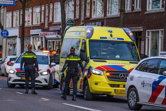 Voetganger gewond bij aanrijding