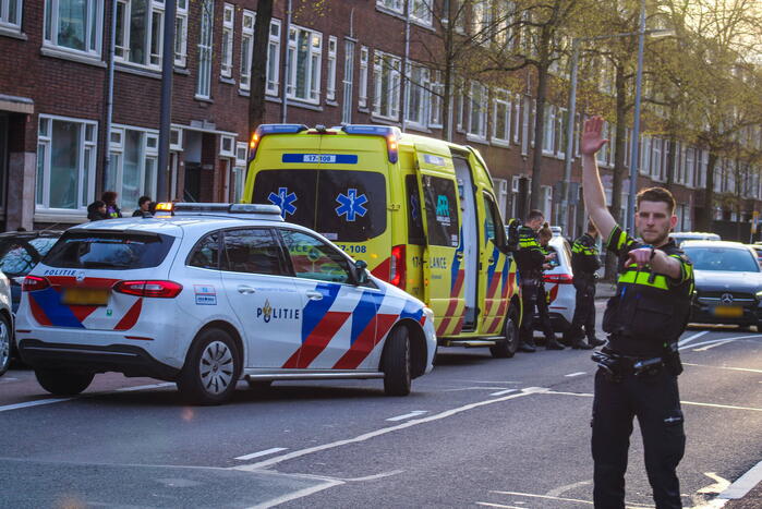 Voetganger gewond bij aanrijding