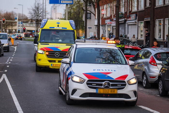 Voetganger gewond bij aanrijding