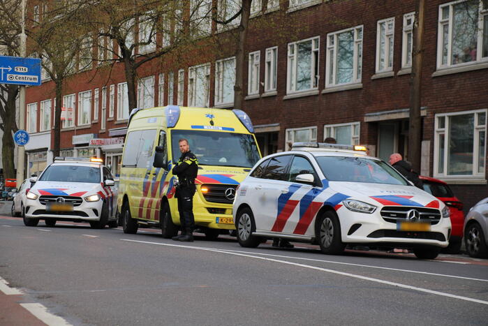 Voetganger gewond bij aanrijding