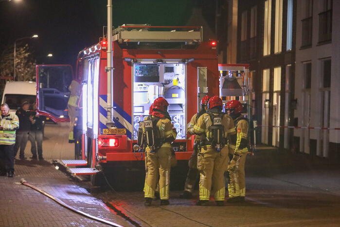 Parkeergarage vol rook na brand