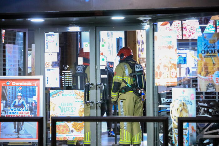 Parkeergarage vol rook na brand