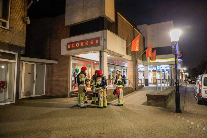 Parkeergarage vol rook na brand