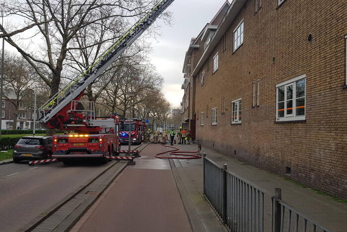 Brand in gebouw basisschool Oranje