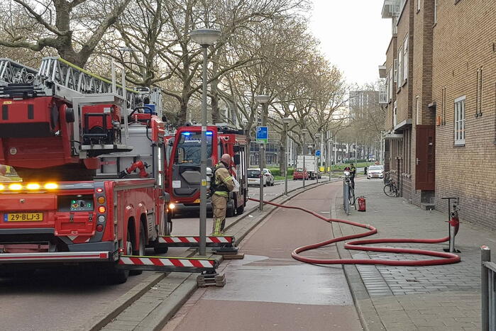 Brand in gebouw basisschool Oranje
