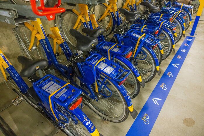 OV-fietsen voorzien van elektrisch slot