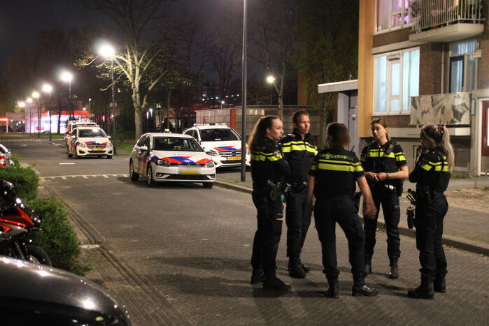 Dronken man aangehouden na vechtpartij in woning