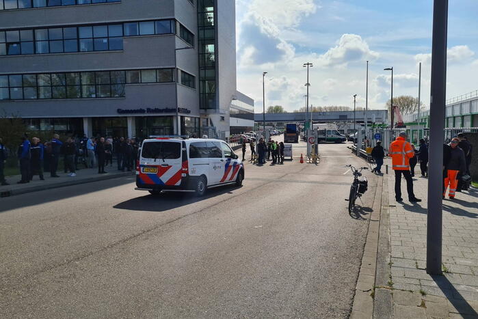 Veel rook bij brand in loods