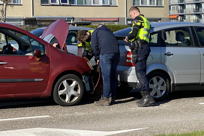 Gewonde bij kop-staart botsing