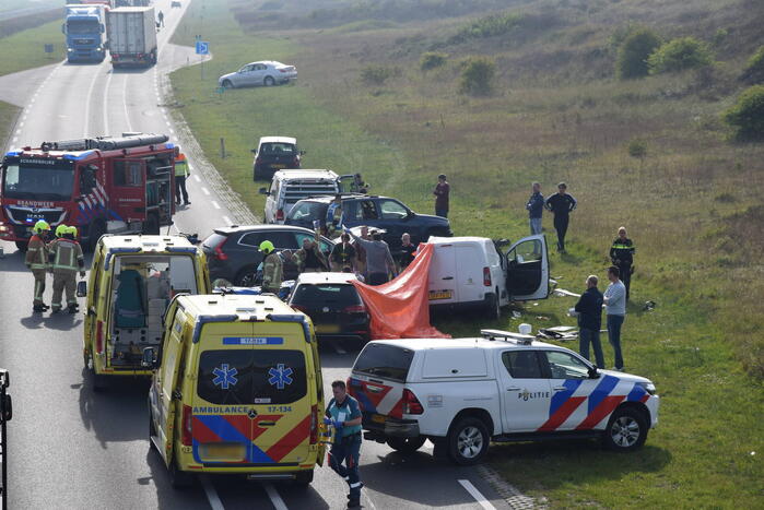Dode en zwaar gewonde bij ernstig ongeluk