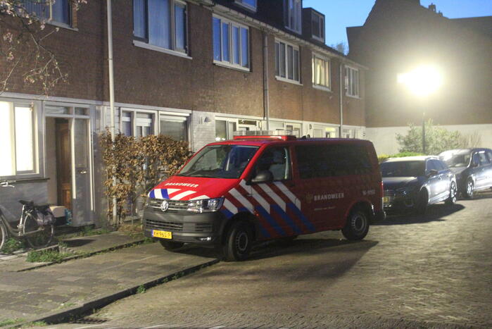 Wasmachine brand in appartement