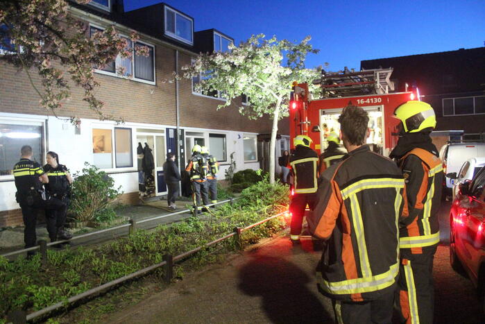 Wasmachine brand in appartement