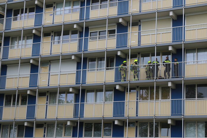 Onderzoek in flatgebouw vanwege gaslucht