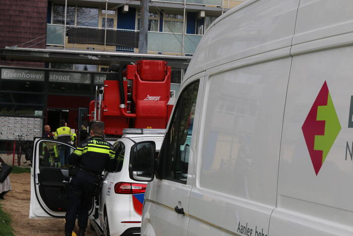 Onderzoek in flatgebouw vanwege gaslucht