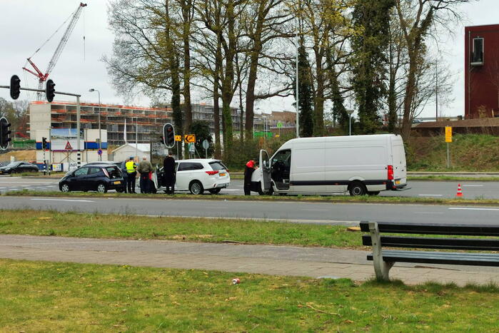 Flinke schade bij kop-staart botsing