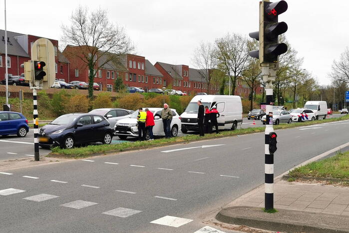 Flinke schade bij kop-staart botsing