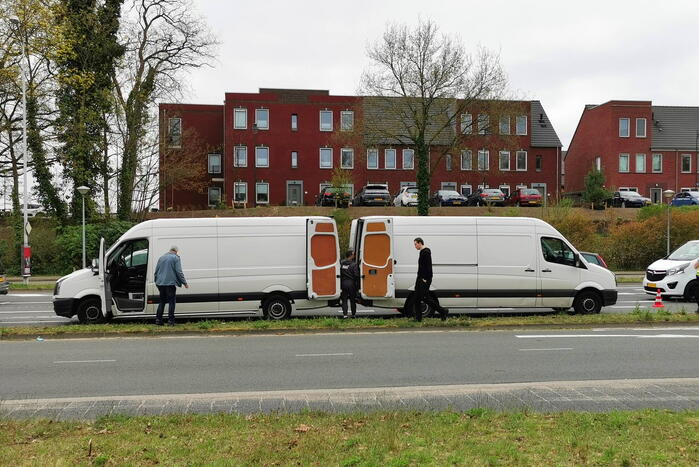 Flinke schade bij kop-staart botsing
