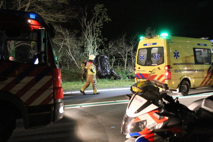 Zwaargewonde bij ernstig ongeval met vrachtwagen