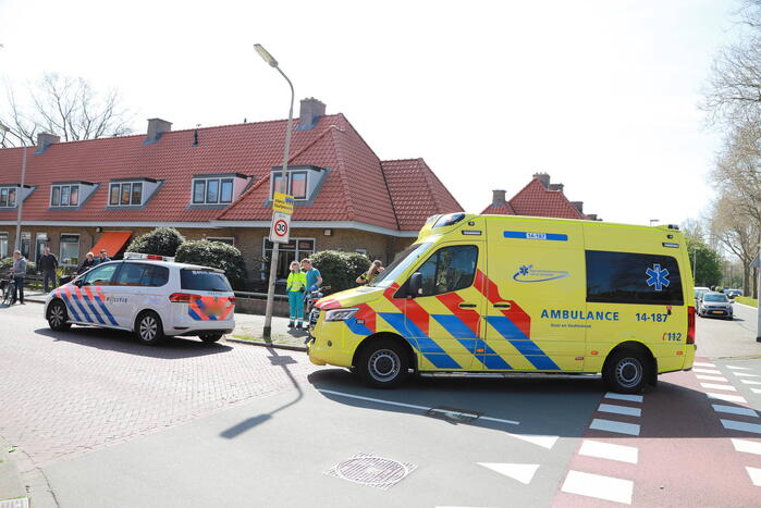 Motorrijder gewond bij botsing