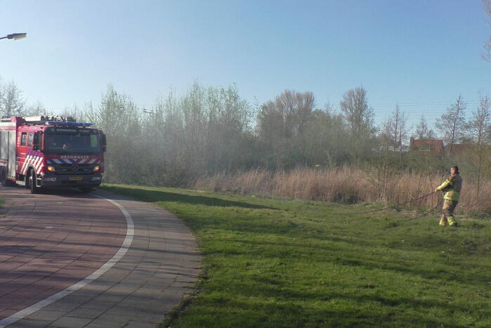 Flinke rookontwikkelingen bij natuurbrand