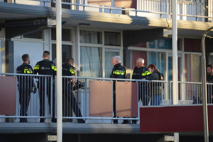 Politie in kogelwerende vesten