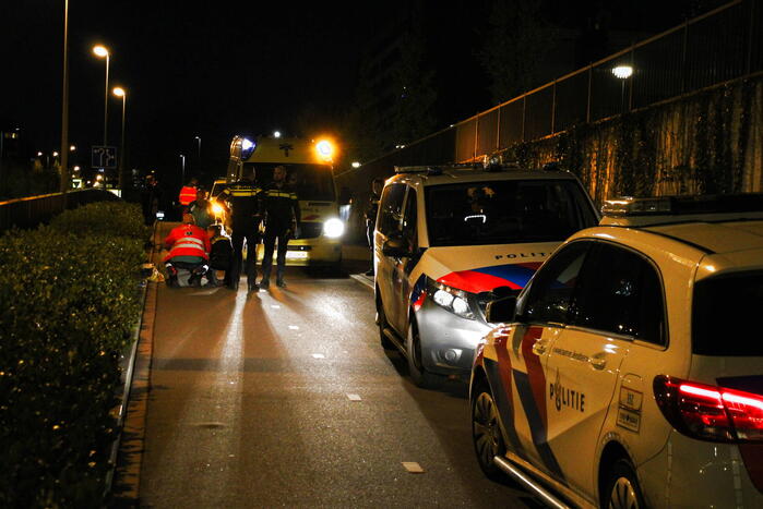 Man gewond bij ongeval met scooter