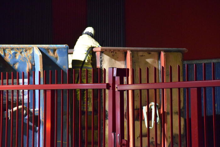 Wederom brand in Container