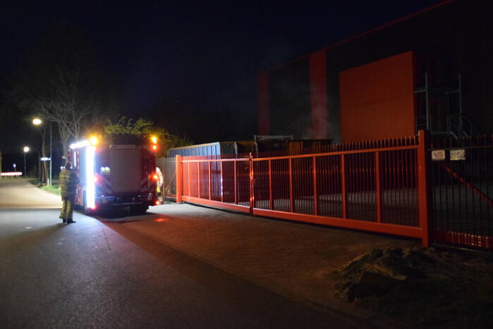 Wederom brand in Container