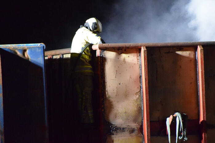 Wederom brand in Container