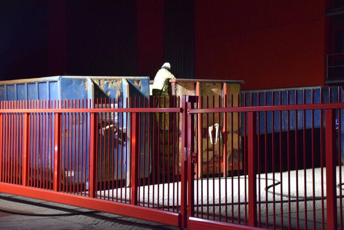 Wederom brand in Container