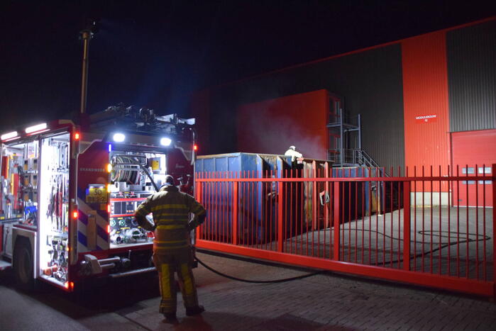 Wederom brand in Container