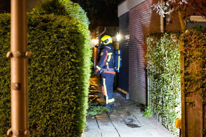 Heg gaat in vlammen op door sigaret
