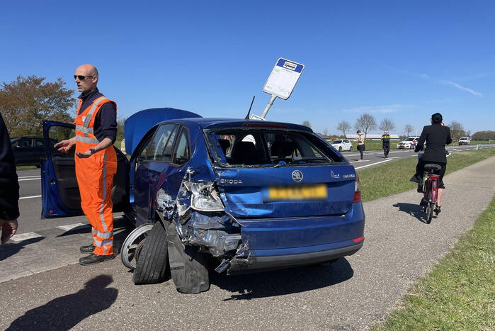 Aanrijding tussen meerdere voertuigen