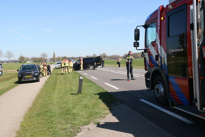 Aanrijding tussen meerdere voertuigen