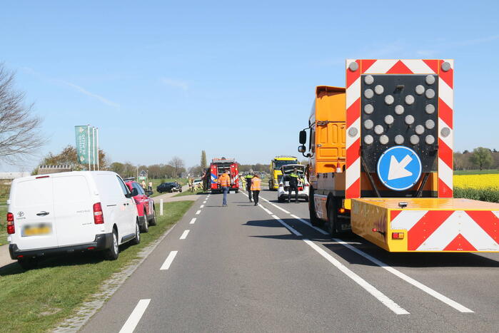 Aanrijding tussen meerdere voertuigen
