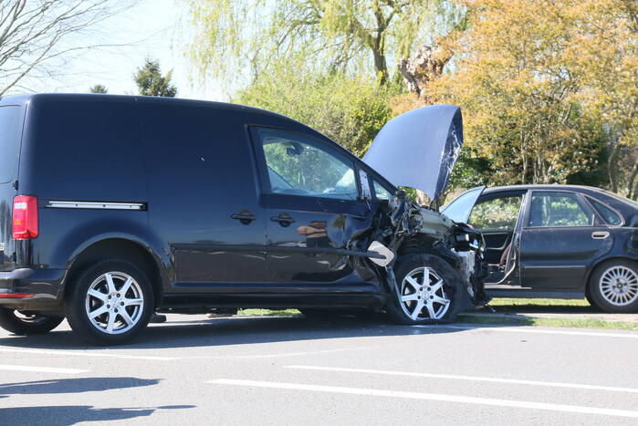 Aanrijding tussen meerdere voertuigen