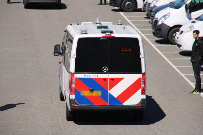 Veel politie op de been tijdens TOTO KNVB bekerfinale in Feijenoord-stadion