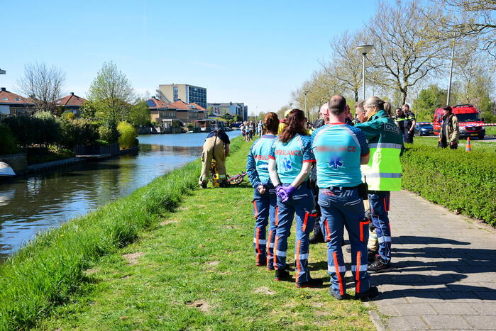 Traumahelikopter landt na gevonden kinderfiets