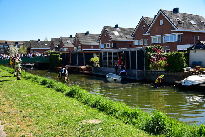 Traumahelikopter landt na gevonden kinderfiets