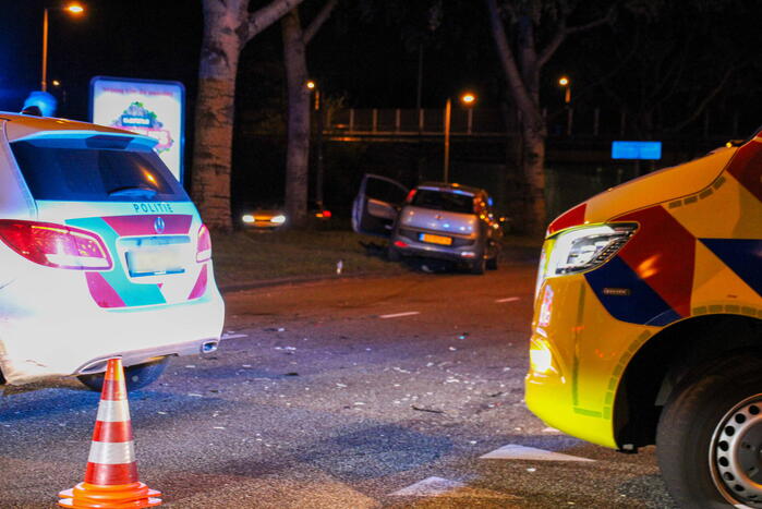 Gewonde bij frontale botsing