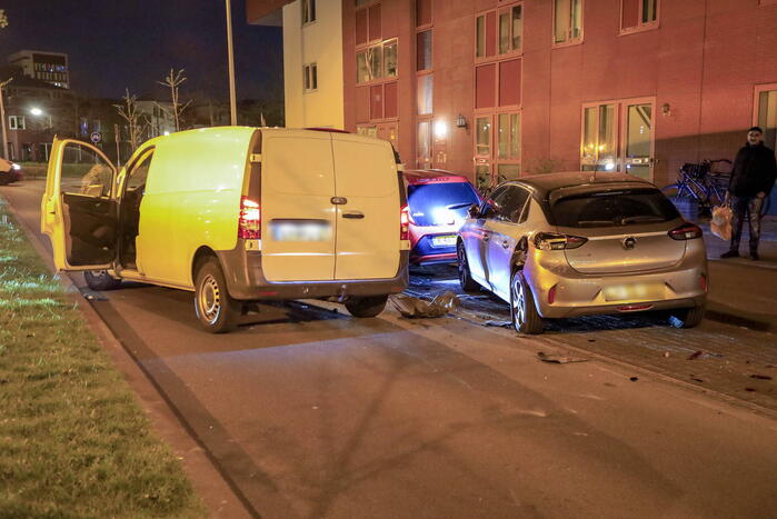 Man aangehouden na crash in Soesterkwartier