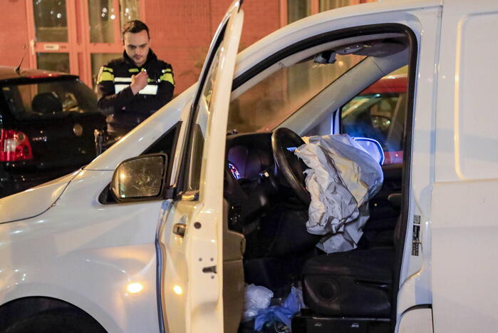 Man aangehouden na crash in Soesterkwartier