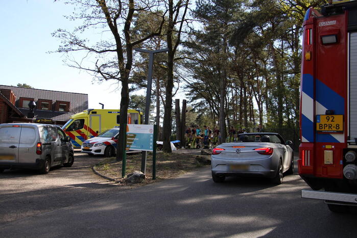 Mountainbiker gewond in natuurgebied