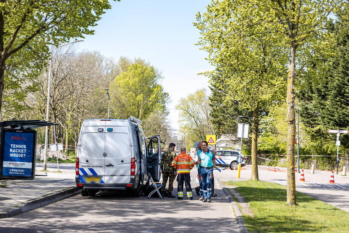 Mogelijk explosief gevonden