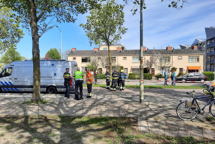 Mogelijk explosief gevonden